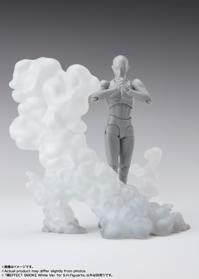 魂EFFECT系列 白色烟雾特效件 S.H.Figuarts配件