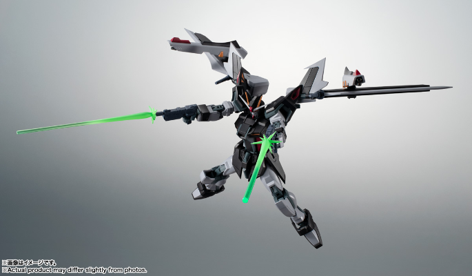 ROBOT魂＜机动战士系列＞GAT-X105E＋AQM/E-X09S 漆黑强袭高达  剧中版