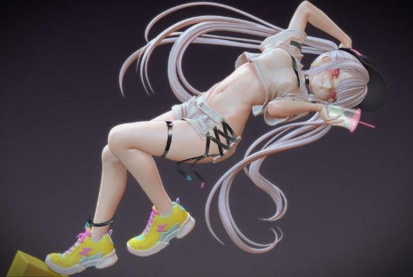 闪电少女