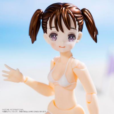 BMC001-BRH Bikni Mates 吉野入美 棕发・白色比基尼