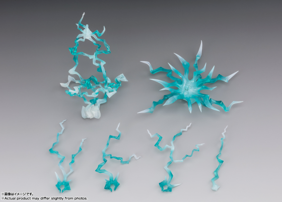 魂EFFECT系列 绿色闪电特效件 S.H.Figuarts配件