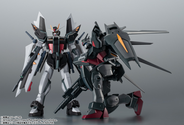 ROBOT魂＜机动战士系列＞GAT-X105E＋AQM/E-X09S 漆黑强袭高达  剧中版