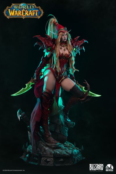 魔兽世界 瓦莉拉 硅胶全身像