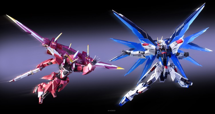 METAL BUILD 机动战士高达SEED 自由高达 CONCEPT 2 SNOW SPARKLE