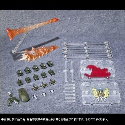 S.H.MonsterArts 哥斯拉专用特效件+东宝特摄超兵器