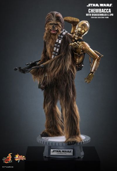《星球大战5：帝国反击战》楚巴卡连拆解版C-3PO 1：6比例珍藏人偶