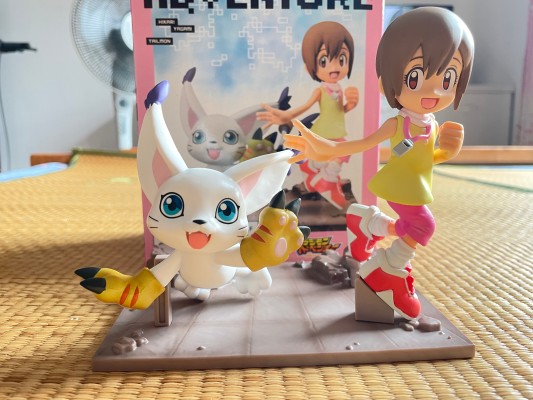 DXF～冒险档案～ 数码宝贝 八神嘉儿与迪路兽