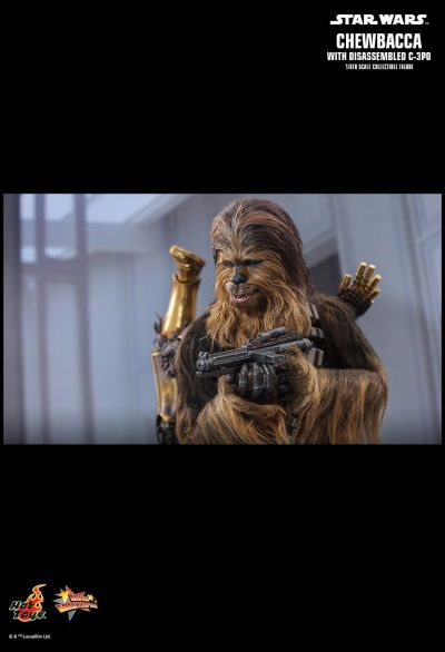 《星球大战5：帝国反击战》楚巴卡连拆解版C-3PO 1：6比例珍藏人偶