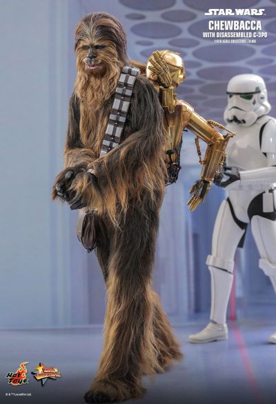 《星球大战5：帝国反击战》楚巴卡连拆解版C-3PO 1：6比例珍藏人偶
