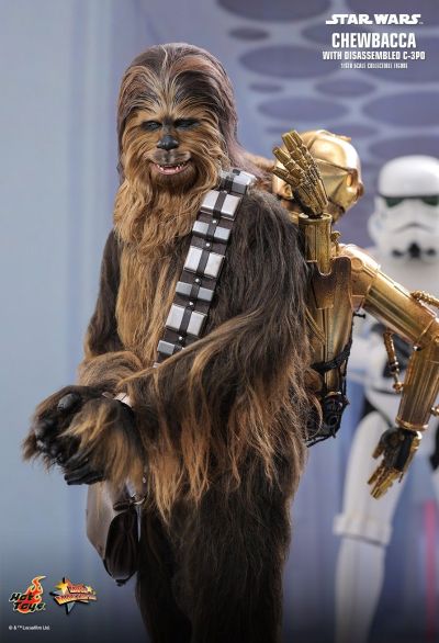 《星球大战5：帝国反击战》楚巴卡连拆解版C-3PO 1：6比例珍藏人偶