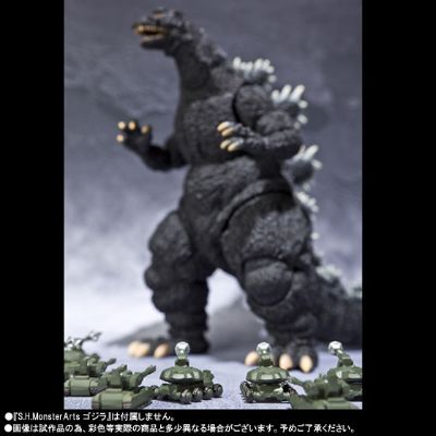 S.H.MonsterArts 哥斯拉专用特效件+东宝特摄超兵器