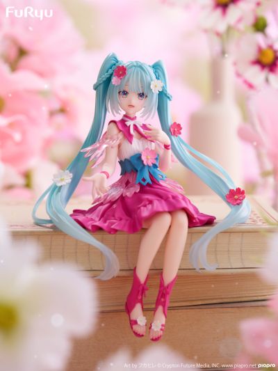 初音未来 压泡面人偶 花仙子系列—波斯菊仙子—