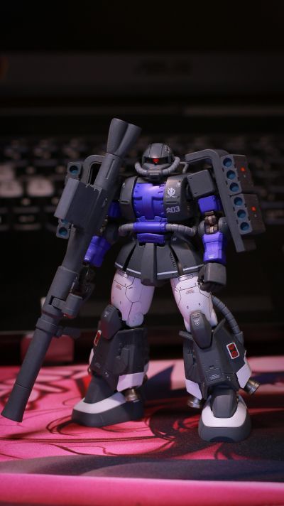 HGGTO 1/144机动战士高达 THE ORIGIN MS-06R-1A 高机动型扎古II 改良型 (盖亚/马休専用機)