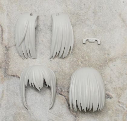 30MS  选装发型配件10 款式共4种 中短发3[白色1]