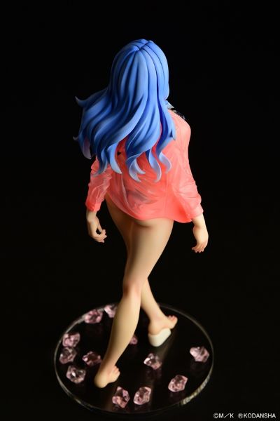妖精的尾巴 朱毕安·罗克丝 Gravure Style 黑色比基尼 透明湿衬衫SP