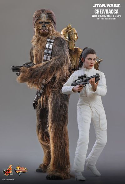 《星球大战5：帝国反击战》楚巴卡连拆解版C-3PO 1：6比例珍藏人偶
