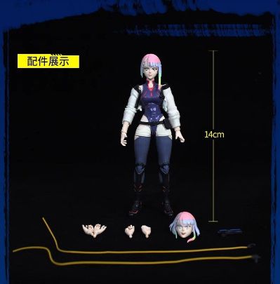 赛博浪客 露西 六寸可动人偶