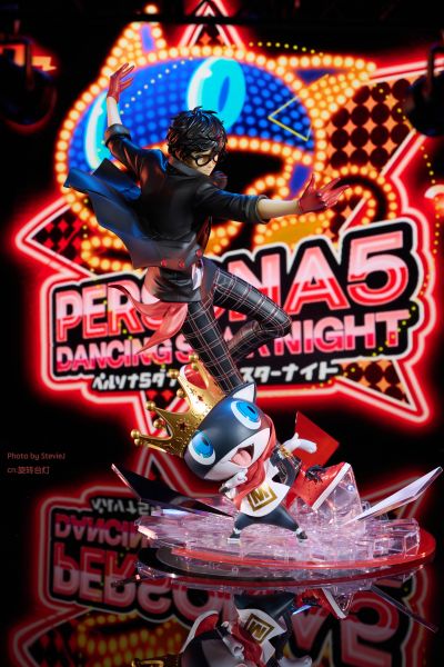 ARTFX J 女神异闻录5 星夜热舞 主人公+摩尔加纳