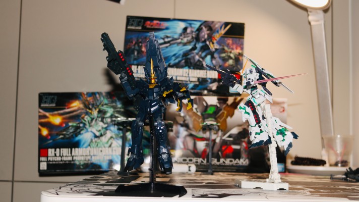 RG 机动战士高达独角兽(UC) RX-0[N] 独角兽高达2号机 报丧女妖・命运女神 首发限定套装［PREMIUM”独角兽模式”包装］