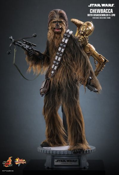 《星球大战5：帝国反击战》楚巴卡连拆解版C-3PO 1：6比例珍藏人偶