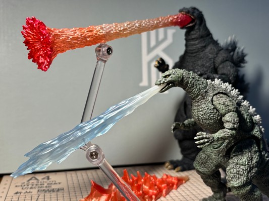 S.H.MonsterArts 哥斯拉大战戴斯特洛伊亚 二代哥斯拉 特别配色