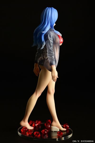 妖精的尾巴 朱毕安·罗克丝 Gravure Style 红色比基尼 透明湿衬衫SP