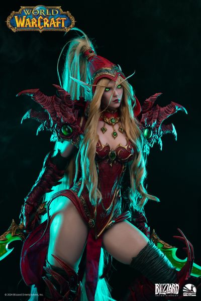 魔兽世界 瓦莉拉 硅胶全身像