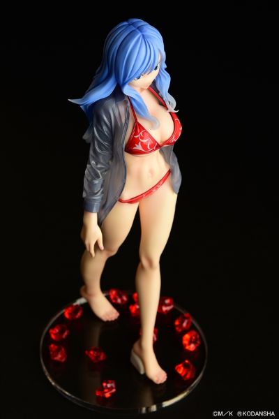 妖精的尾巴 朱毕安·罗克丝 Gravure Style 红色比基尼 透明湿衬衫SP