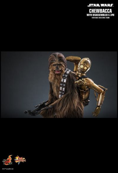 《星球大战5：帝国反击战》楚巴卡连拆解版C-3PO 1：6比例珍藏人偶