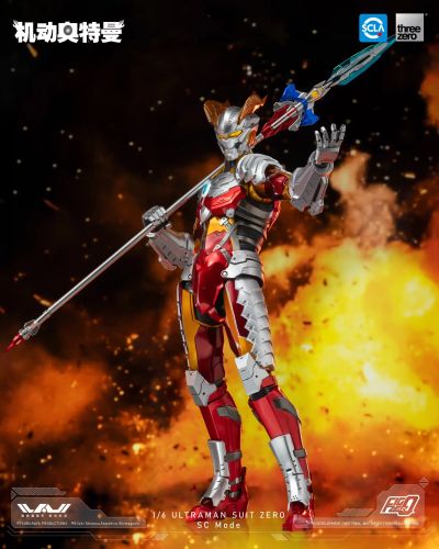 FigZero 1/6 机动奥特曼装甲 赛罗 强壮日冕型
