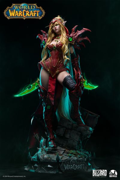 魔兽世界 瓦莉拉 硅胶全身像