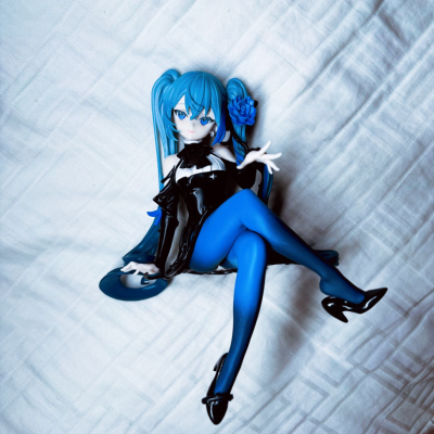 初音未来 压泡面人偶 花仙子系列—蓝玫瑰仙子—