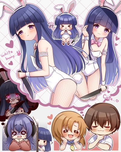 B-style 寒蝉鸣泣之时 卒 古手梨花 兔女郎