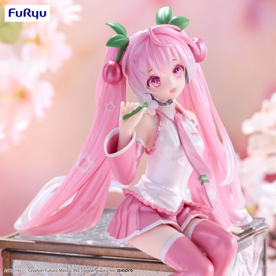 初音未来 压泡面人偶-樱花未来2024 珠光款-