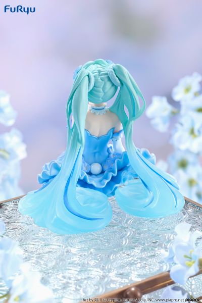 初音未来 压泡面人偶 花仙子系列ー粉蝶花仙子 浅蓝色款ー
