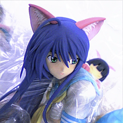 一骑当千 关羽云长 -猫耳粉蓝色-