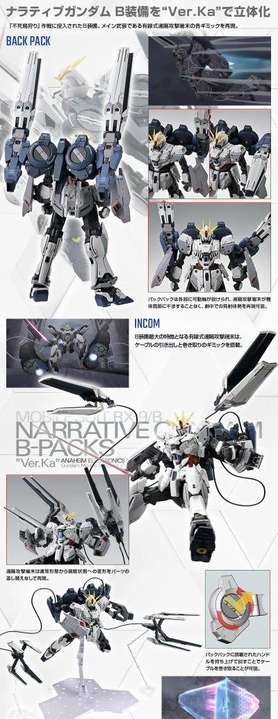 MG 1/100 NT高达 B装备 Ka版