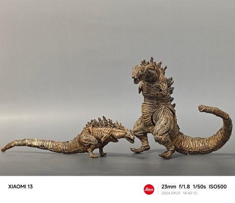 S.H.MonsterArts 新哥斯拉 哥斯拉（2016）第二形态与第三形态 哥斯拉官方商城限定配色