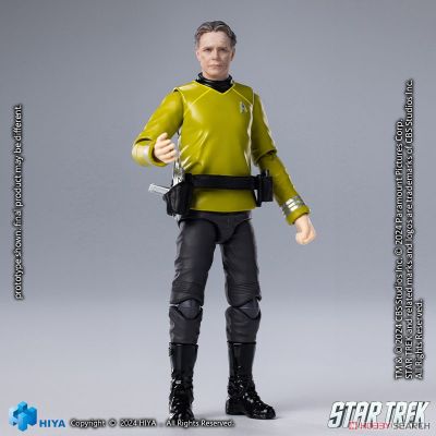 极致迷你系列 1/18比例 4寸 星际迷航2009 派克特色可动人偶