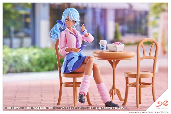 创彩少女庭园 一条星罗 令法高中 夏装 梦幻风格
