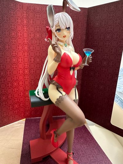 圣剑学院的魔剑使 黎榭莉亚·雷·克里斯塔利亚 深红兔女郎+走光系统