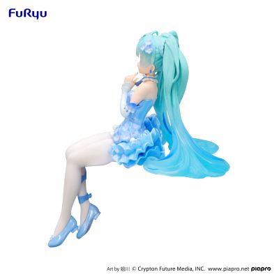 初音未来 压泡面人偶 花仙子系列ー粉蝶花仙子 浅蓝色款ー