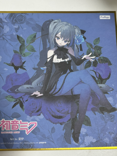 压泡面 初音未来 蓝玫瑰仙子