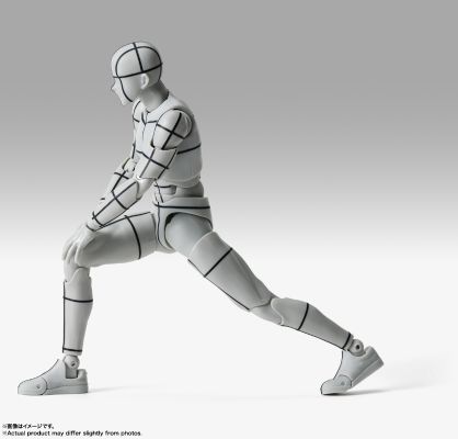S.H.Figuarts 男性素体 -体育运动- Edition  -辅助线-(灰色款)