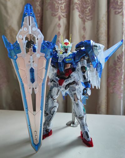 MG 机动战士高达00 GNR-010 00强化模组&GN-0000 00高达&GN-0000 + GNR-010 00斩击强化模组 Clear Color 