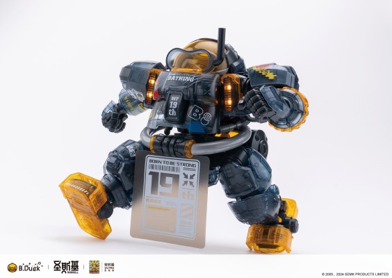 B.Duck 斯巴达克 19周年黑武士限定版