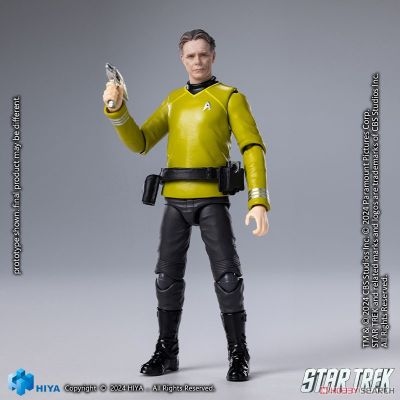 极致迷你系列 1/18比例 4寸 星际迷航2009 派克特色可动人偶