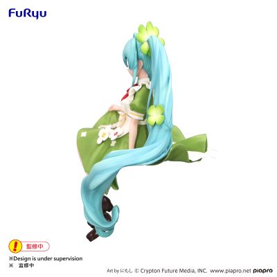 初音未来 压泡面人偶 花仙子系列—幸运草仙子—