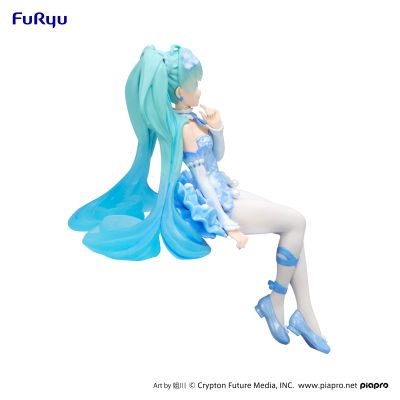 初音未来 压泡面人偶 花仙子系列ー粉蝶花仙子 浅蓝色款ー