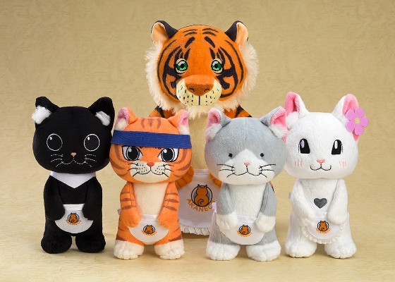 拉面赤猫 毛绒玩偶 文藏/佐佐木/萨布/小花